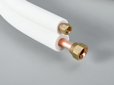 铜管连接管带螺母和配件简介2-弘欣制冷